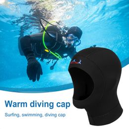 Swimming caps Neoprene Scuba Diving Beanie Lightweight Swimming Protect Beanie Wear-resistant Cold-proof Quick Drying Sunscreen for Men Women 230508