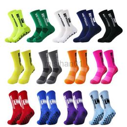 3PC Men's Socks Sports Non-slip Rubber Football Soccer Cycling Grip Running Yoga Basketball 38-45 Colours Y23