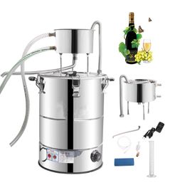 Making 38L/58L Electric alcohol distiller Wine making kit Water Distiller Moonshine still Home Brewing equipment