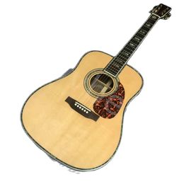 Lvybest 41 "D Barrel D45 series Solid Wood profile acoustic acoustic guitar