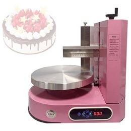 110V 220V Electric Birthday Cake Cream Smooth Coating Decoration Machine Butter Cake Bread Cream Baking Decoration Spreader