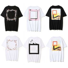 Men Womens Summer T Shirt Mens Short Sleeve Tees Womens Fashion Graffiti Printing Clothing Size S-XL