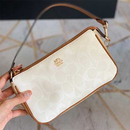 80% Off Hand bag clearance 2023 New Bag Women's nolita Underarm Mahjong Classic Old Flower Glacier White Little Bee Carrying