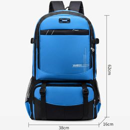 Backpacking Packs 50 liter sports travel backpack bag ideal for outdoor activities fishing hiking climbing and camping P230510