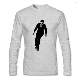 Men's T Shirts Funny Casual Friday Shirt For Gift O Neck Custom Cotton Long Sleeve Plus Size T-Shirt Printing Hip Hop Tees