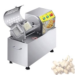 Electric Fries Cutter Potato ChipS Carrot Slicer Stainless Steel Vegetable Fruit Shredding Machine