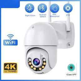 8MP 5MP Wifi IP Cameras Outdoor 1080P Surveillance PTZ Cam Security Protection CCTV Auto Two Way Audio camara vigilancia Iptv