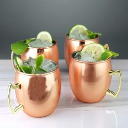 Mugs Mini 60ml Moscow Mule S Glasses Whiskey Espresso Wine Copper Plated Cocktail Drink Vodka Beer Cup For Wedding PartyMugs