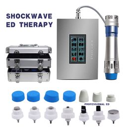 Portable Electromagnetic Shockwave Therapy Machine Physiotherapy Extracorporeal Shock Wave Body Massager ED Treatment Pain Relief Physiotherapy Tools Suitcas