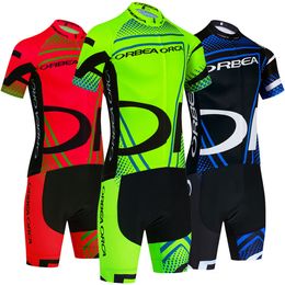 Cycling Jersey Sets Summer 2023 ORBEA ORCA Set Men Bike Maillot Shorts Quick Dry MTB 20D Ropa Ciclismo Bicycl Clothing 230508