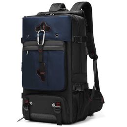 Backpacking Packs New Men's Travel Bag Suitcase Backpack Large Capacity Luggage Bag Multifunctional Waterproof Outdoor Mountaineering Bag mochilas P230508