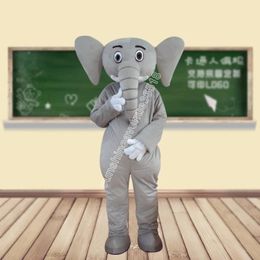 Hot Sales Giant Elephant Mascot Costume Top Cartoon Anime theme character Carnival Unisex Adults Size Christmas Birthday Party Outdoor Outfit Suit