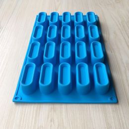 Baking Moulds Mini Cuboid Shaped Art Mousse 3D Silicone Cake Mold Chocolate Desserts Cakes Mould Mini Cake Pan DIY Cake Tools 230506