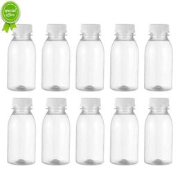 15 Pcs Transparent Juices Bottle Plastic Bottle Milk Storage Bottle Beverage Bottle Milk Bottles Beverage Bottled Separately