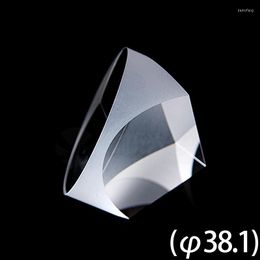 Optical Glass Pyramid Prism K9 38.1x28.5mm Physics Refractor Light Spectrum