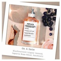 2023 New famous designer brand perfume REPLICA ON A DATE100ml eau de toilette long lasting perfume spray fragrance drops free shipping