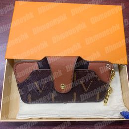 Old Flower Eyewear Accessories Designer Sunglasses Case Leather Convenient Boxes Sun Glasses Holders Bags Pendants Storage Box