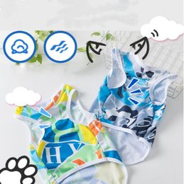 Wholesale new summer pet clothing quick drying clothes for small and medium-sized dogs breathable and cooling dog vests