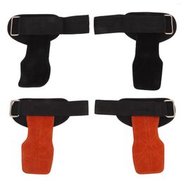 Waist Support Weight Lifting Hand Grip Imitation Cowhide Fitness Protectors Full Protection For Hard Pull