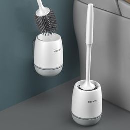 Brushes TPR Toilet Brush Wallmounted or Floorstanding Cleaning Brush Bathroom Accessories Household Cleaning Tool For Bathroom