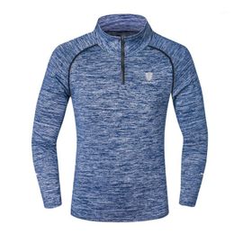 Running Jackets 2023 Brand Men Windproof Zipper Jacket T-shirts Long Sleeves Outdoor Sports GYM Fitness Trainining Sportswear1