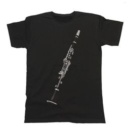 Men's T Shirts Clarinet Unisex Fit T-Shirt Mens Ladies Music Instrument Festival Band