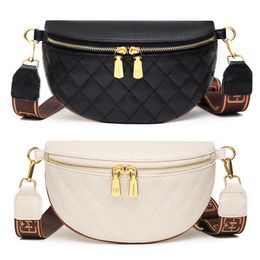 Shoulder Bags Woman Chest Fashion Leather Waist Fanny Pack Crossbody Women Ladies Casual Mobile Phone Belt 230426