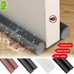 New Adjustable Door Bottom Seal Strip Weather Strip Under Door Draught Stopper Thicker Anti-Cold Gap Blocker Sealing Weather Strip