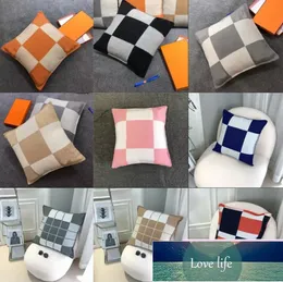 New Luxury Striped Pillow Living Room Sofa Cushion Cover Car and Office Waist Support Cushion Afternoon Nap Pillow Bed Head Backrest Cushion Pillow