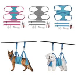 Mats Pet Dog Grooming Hammock For Pet Dog Sling For Grooming Dog Hammock Restraint Bag With Pet Grooming Tools