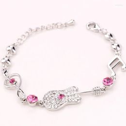 Link Bracelets BN-00004 Women's Jewellery With Items Low Price Luxury Guitar For Women Valentines Day Gift Lovers