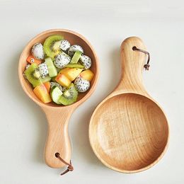 Bowls Teak Wood Rice Spoon Paddle Scoop Wooden Kitchen Big Tablespoon Utensils Ladle Tableware