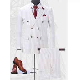 Men's Suits Blazers Custom Made Groomsmen Pattern Groom Tuxedos Shawl Lapel Men Suits Wedding Man ZHA04-7999 230509