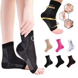 Men's Socks Compression Sleeve Sports Ankle Brace Plantar Fasciitis For Achilles Tendonitis Joint Pain Reduces Swelling Heel Spur