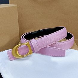 8 Colours Womens Mens designer belts for women Fashion Golden Black Buckle Ladies Waistband letter Buckles leather thin Belt 23090921Z