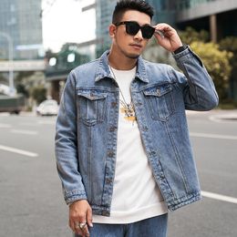 Men's Jackets 8XL Denim Jacket Men Jacket Jeans Homme Jacket men Jeans Homme Jean Jacket Men Streetwear Outerwear Coat Fashion comfort casual 230509