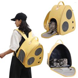 Dog Car Seat Covers Airline Approved Outdoor Travel Backpack Large Capacity Puppy Carrier Bag Foldable Creative Portable Fashion For Small