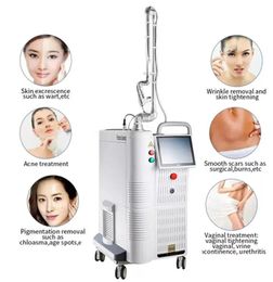 Powerful 60w Co2 Fractional Laser acne scar removal skin resurfacing treatment Skin Whitening Tattoo Remover Stretch markets removal 10600nm machine