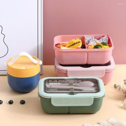 Dinnerware Sets Kids Container Leakproof Bento Box Soup Cup High Capacity OL Commute Children Store Lunch
