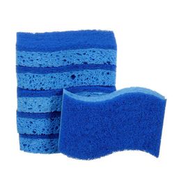 Sponges Scouring Pads Floristic Kitchen Sponge Scourer Natural Rub Sustainable Eco Friendly Products For Dishware Pots Washing New Tableware Scrubber Y23