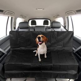 Carriers Dog Car Seat Cover 100% Waterproof Pet Dog Travel Mat Hammock For Small Medium Large Dogs Travel Car Rear Back Seat Safety Pad