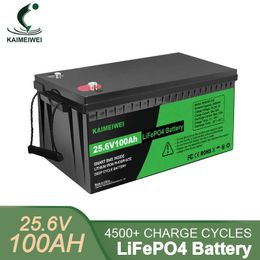 NEW 24v 100ah Lifepo4 Battery 100ah Deep Cycle Rechargeable Lifepo4 Pack Built-in BMS For RV EV Golf Cart