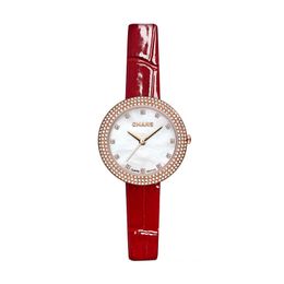 Watch designer luxury High Quality Watch diamond students luminous ins wind children girls junior high school quartz-Battery waterproof Lerther