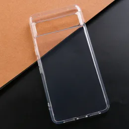 Transparent TPU Phone Case For Google Pixel 8A 8 7 6 Pro 7A 6A 5A XL 3 Lite Shockproof Silicone Cover Clear Cases