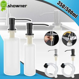 New 350/500ML Kitchen Liquid Soap Dispenser Pumps Kitchen Bathroom Soap Dispenser Sink Soap Bottle Kitchen Tool Bottle Accessories