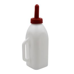 Supplies 2L Calf Milk Feeder Bottle with Nipple Sheep Milk Bottle Holder Milking Feeding Replacement Drinker Livestock Feediing Tools