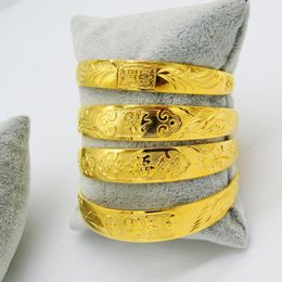 Bangle Blessing Bracelet Brass Jewellery European Coin For The Elderly Pulsera Fortuna