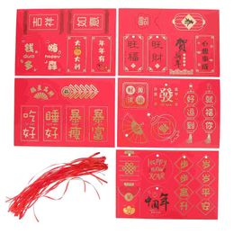 Greeting Cards 60 Sets Spring Festival Hanging Pendants