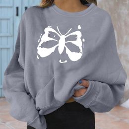 Women's Sweaters Autumn Winter Women Pullovers Long Sleeve Warm Top Fashion Hoody Hip Hop Sweatshirts Crewneck Pullover Cute Clothing