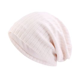 New Knitted Hats Winter Unisex Warm Cap Outdoor Cotton Caps Mens Beanie Turban Hat Windproof Cap Bonnet Street Hip Hop Hat